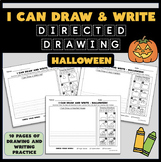I Can Draw & Write - HALLOWEEN Edition | Directed Drawing 