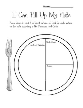 Preview of I Can Fill Up My Plate New Canadian Food Guide