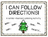 I Can Follow Directions! A Winter-themed Listening Activity