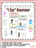 I Can Generator - Easily Make & Customize your Students' "