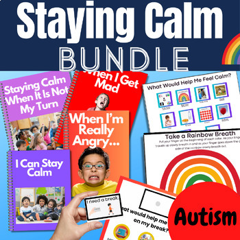 Preview of I Can Get Calm Social Emotional Learning Resources for Teaching Coping Strategie