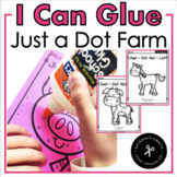 Farm I Can Glue A Fine Motor Activity