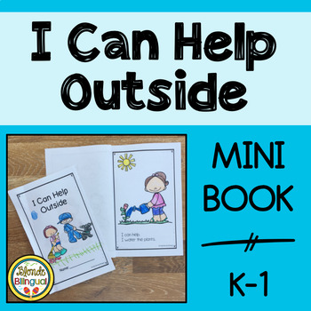 Preview of I Can Help Outside Mini Book