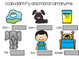 I Can Identify and Match Antonyms