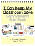 I Can Keep My Classroom Safe - Commitment / Rule Book BUNDLE