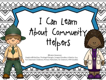 Preview of I Can Learn About Community Helpers