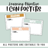 I Can Learning Target Posters