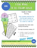 I Can Make 10 - Ice Cream Cones