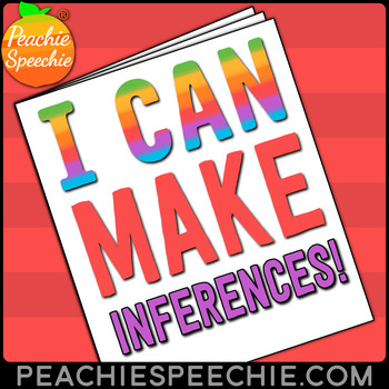 Preview of I Can Make Inferences Using Text Evidence No Prep Workbook