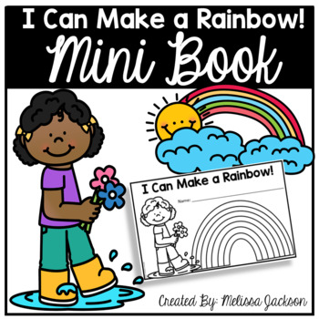 Preview of I Can Make a Rainbow! Mini Book for Spring and St. Patrick's Day