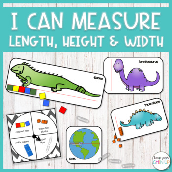Preview of I Can Measure Height, Length, and Width