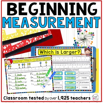 Preview of Introduction to Measurement in inches and centimeters