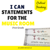 Elementary Music I Can Statements {First Grade}