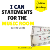Elementary Music I Can Statements {Second Grade}