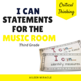Elementary Music I Can Music Statements {Third Grade}