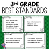 3rd Grade BEST Core Subjects Standards "I Can" Posters Flo