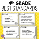 4th Grade BEST Standards Core Subjects "I Can" Posters Florida