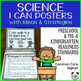 I Can Posters for Preschool Science Standards