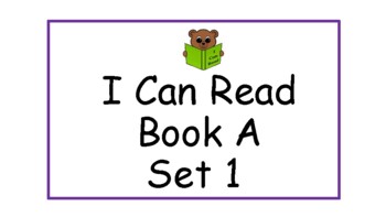 Preview of I Can Read Books A-G: Teddy Bear Press Bundle - Early Literacy Program
