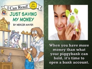 Preview of I Can Read Little Critter Going to the Bank - Lesson 1