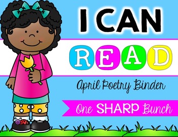 Preview of I Can Read Poetry Binder {April}