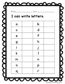 I Can Recognize & Write Letters and Numbers by Awaken Primary Curiosity