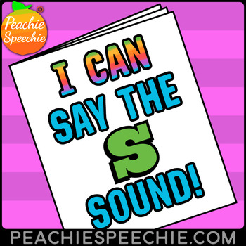 Preview of I Can Say the S Sound: Articulation Workbook