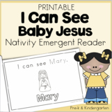 I Can See Baby Jesus Christmas Emergent Reader-Nativity Ac