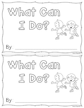 Preview of I Can Sight Word Book