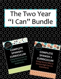 "I Can" Spanish-Year 1 and 2 Bundle