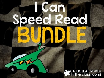 Preview of BUNDLE I Can Speed Read Words Reading Game Roll and Read