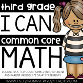 I Can Statement Booklets {Third Grade}