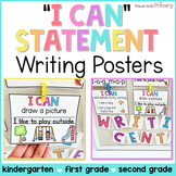 Writing I Can Statement Posters & Cards - Common Core Kind
