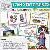 4th Grade TEKS I Can Statements All Subjects