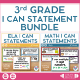 I Can Statements Bundle 3rd Grade