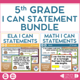 I Can Statements Bundle 5th Grade