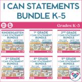 I Can Statements Bundle K-5