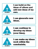 I Can Statements - Critical/Creative Thinking