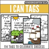 Kindergarten I Can Statements ELA