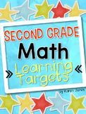 I Can Statements -- Learning Targets for Second Grade MATH