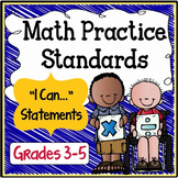 I Can Statements Standards for Mathematical Practice Poste