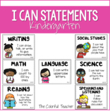 I Can Statements for Kindergarten: Editable