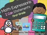 I Can Statements/Learning Targets for Math Expressions Com