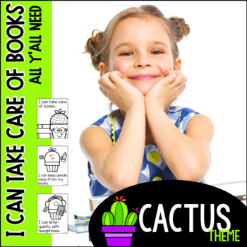 Preview of Book Care Cactus theme