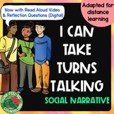 I Can Take Turns Talking Social Narrative, Read Aloud Vide