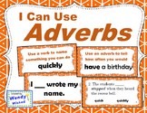 Adverb Task Cards for Grammar Practice ELA Language Arts A