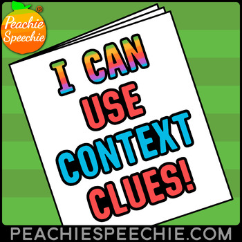 Preview of I Can Use Context Clues!  With Tier 2 Vocabulary!
