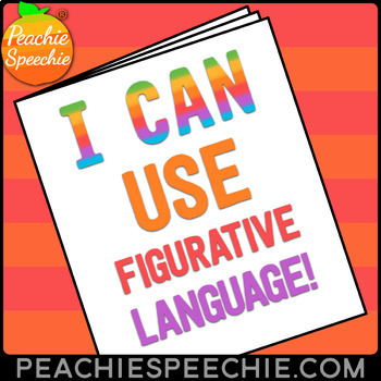 Preview of I Can Use Figurative Language Activity Workbook