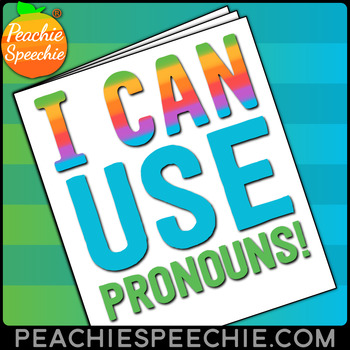 Preview of I Can Use Pronouns: No-Prep Workbook