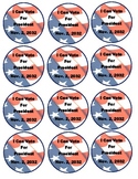 I Can Vote 2020,2024,... Election Buttons for Students Pre